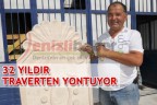 32 YILDIR TRAVERTEN YONTUYOR