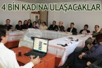 4 BİN KADINA ULAŞACAKLAR