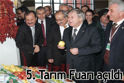 5. Tarım Fuarı açıldı