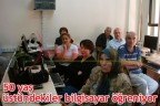 50 yaş üstündekiler bilgisayar öğreniyor