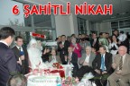 6 şahitli nikah