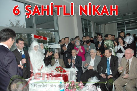 6 şahitli nikah
