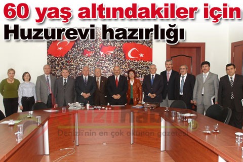 60 yaş altındakiler için Huzurevi hazırlığı