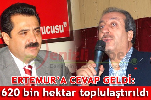620 bin hektar toplulaştırıldı