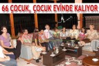 66 çocuk, çocuk evinde kalıyor