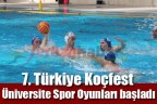 7. Türkiye Koçfest Üniversite Spor Oyunları başladı