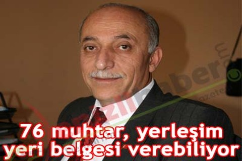 76 muhtar, KPS’ye kayıt oldu