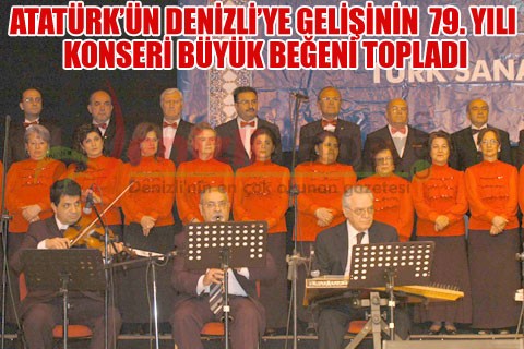 79. yıl anısına konser