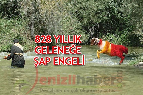 828 YILLIK GELENEĞE ŞAP ENGELİ