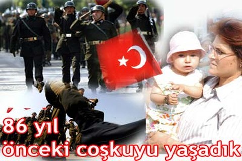 86 yıl önceki coşkuyu yaşadık