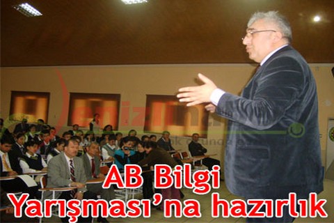 AB Bilgi Yarışması’na hazırlık