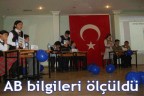 AB bilgileri ölçüldü