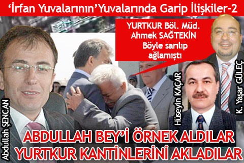ABDULLAH BEY’İ ÖRNEK ALDILAR, YURTKUR KANTİLERİNİ “AK”LADILAR