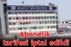 Abonelik tarifesi iptal edildi