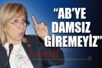 “AB’ye damsız giremeyiz”