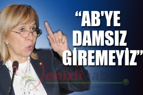 “AB’ye damsız giremeyiz”
