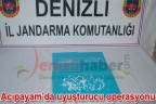 Acıpayam’da uyuşturucu operasyonu