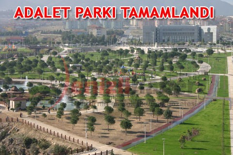 ADALET PARKI TAMAMLANDI