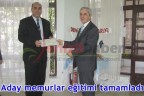 Aday memurlar eğitimi tamamladı