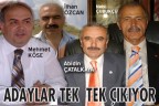 Adaylar tek tek çıkıyor
