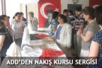ADD’DEN NAKIŞ KURSU SERGİSİ