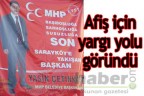 Afiş için yargı yolu göründü