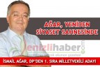 AĞAR, YENİDEN SİYASET SAHNESİNDE