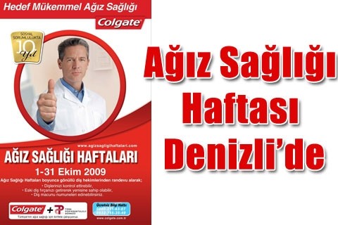 Ağız Sağlığı Haftası Denizli’de
