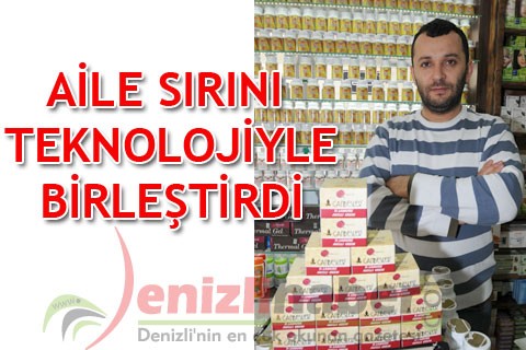 AİLE SIRINI TEKNOLOJİYLE BİRLEŞTİRDİ