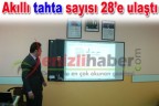 Akıllı tahta sayısı 28’e ulaştı