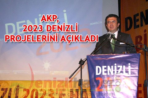AKP, 2023 DENİZLİ PROJELERİNİ AÇIKLADI