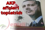 AKP afişleri toplatıldı