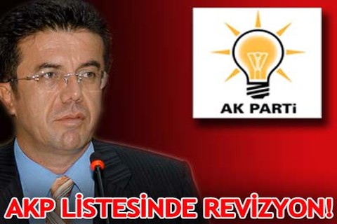 AKP listesinde revizyon!