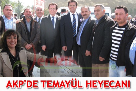 AKP’DE TEMAYÜL HEYECANI