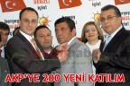 AKP’YE 200 YENİ KATILIM