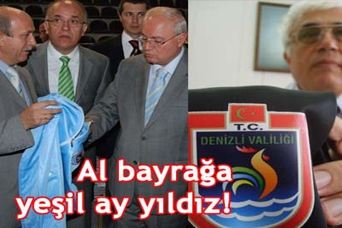 Al bayrağa yeşil ay yıldız!