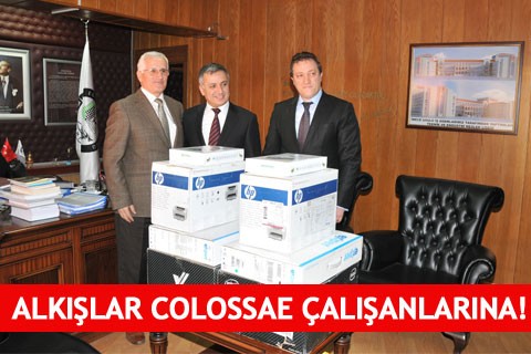 Alkışlar Colossae çalışanlarına!