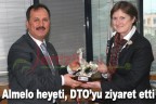 Almelo heyeti, DTO’yu ziyaret etti