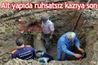 Alt yapıda ruhsatsız kazıya son