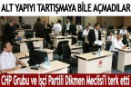 Alt yapıyı tartışmaya bile açmadılar