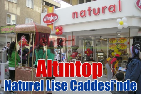 Altıntop Naturel Lise Caddesi’nde