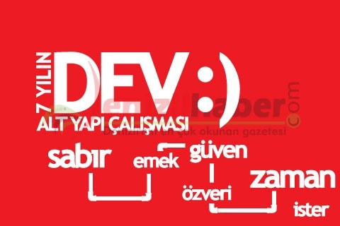 ALTYAPIMIZI YENİLİYORUZ