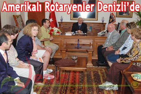 Amerikalı Rotaryenler Denizli’de