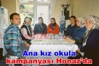 Ana kız okula kampanyası Honaz’da