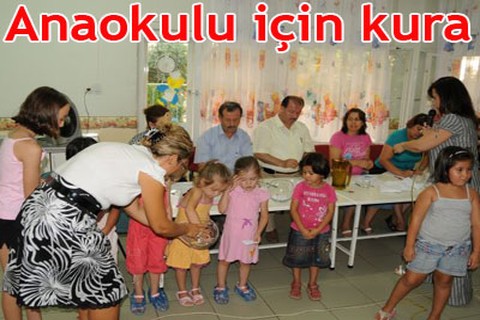 Anaokulu için kura