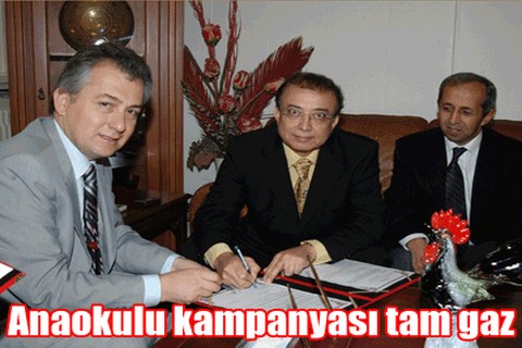 Anaokulu kampanyası tam gaz