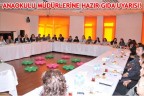 ANAOKULU MÜDÜRLERİNE HAZIR GIDA UYARISI!