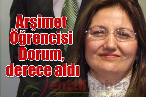Arşimet Öğrencisi Dorum, derece aldı