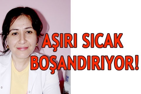 Aşırı sıcak boşandırıyor!