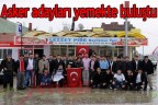 Asker adayları yemekte buluştu